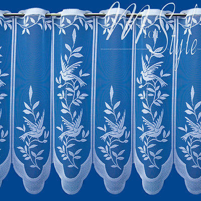 Multiple Listing Premium Quality Cafe Net Curtains Ready to Hung Sold by Metre